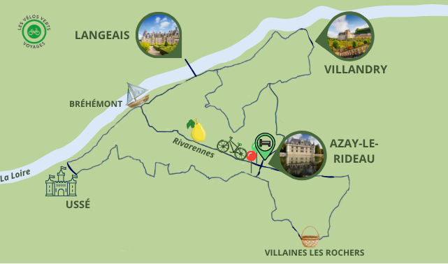 4 jours autour d'Azay-le-Rideau